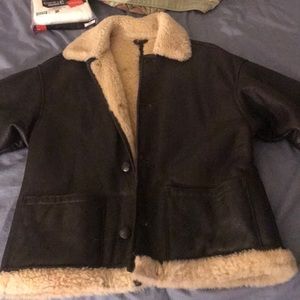 Shearling jacket size xL